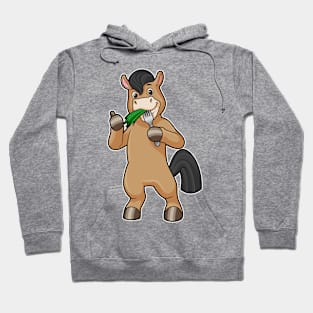 Horse at Eating Vegan Hoodie